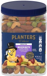 34.5oz Planters Unsalted Premium Nuts 