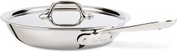 All-Clad D3 3-Ply Stainless Steel Fry Pan with Lid 