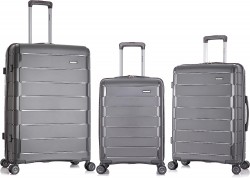 3-Piece Rockland Vienna Hardside Luggage w/ Spinners 