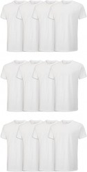 Fruit of the Loom Men's Eversoft Cotton Stay Tucked Crew T-Shirt 12-Pack 