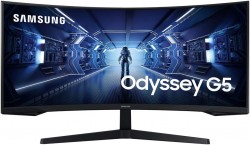 Samsung Odyssey G5 34" 3440 x 1440 FreeSync Curved Gaming Monitor 