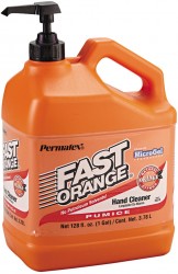 1-Gallon Permatex Fast Orange Pumice Lotion Hand Cleaner w/ Pump 