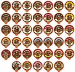 40-Count Crazy Cups Flavored Decaf K-Cup Coffee Pods 