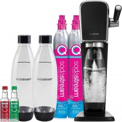 SodaStream Art Retro-Inspired Sparkling Water Maker Bundle 