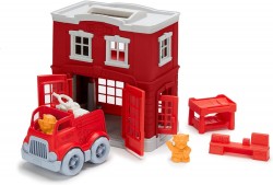 Green Toys Fire Station Playset 