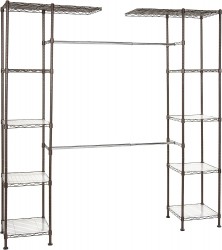 Amazon Basics Expandable Metal Hanging Storage Organizer 
