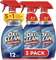 3-Pack 12oz OxiClean Max Force Laundry Stain Remover Spray 