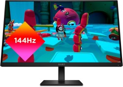  HP OMEN 27k 27" UHD 144Hz Gaming Monitor w/ KVM Switch 