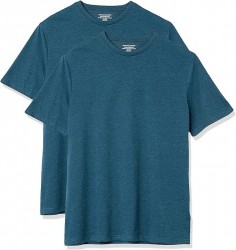 2-Pack Amazon Essentials Short-Sleeve Crewneck Men's T-Shirt 