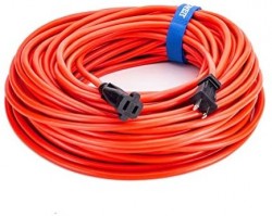 Clear Power 100-Foot Outdoor Extension Cord 