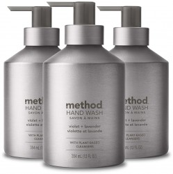 3-Pack 12oz Method Gel Hand Soap 
