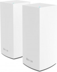 2-Pack Linksys MX8000 Velop Tri-Band WiFi 6 Mesh Router 