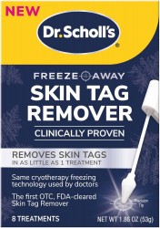 8-Count Dr. Scholl's Freeze Away Skin Tag Remover $13 at Amazon