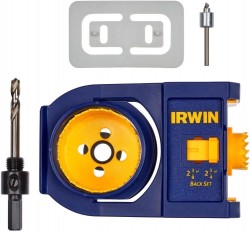 Irwin Tools BI-Metal Door Lock Installation Kit 