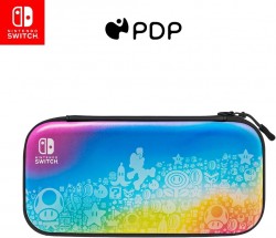 PDP Switch Travel Case with Wrist Strap (Mario Star Spectrum) 