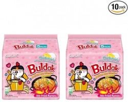 10-Pack Samyang Buldak Stir-Fried Ramen Noodles (4.94oz packs) 