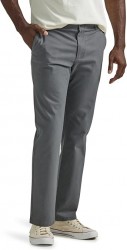 Lee Men's Extreme Motion Flat Front Slim Straight Pants $17 at Amazon