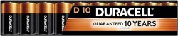 10-Pack of Duracell Coppertop Alkaline D Batteries $13 at Amazon