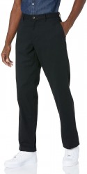 Amazon Essentials Classic-Fit Wrinkle-Resistant Flat-Front Men's Chino $12 at Amazon Pants 