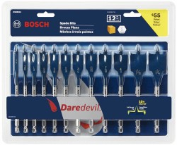 Bosch Daredevil 12-Piece Spade Bit Drill Bit Set 