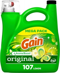 Gain + Aroma Boost 154-oz. Liquid Laundry Detergent Mega Pack $12 at Amazon