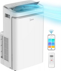 Midea 14,000-BTU Portable Air Conditioner with Heat 