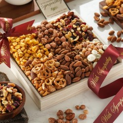 Broadway Basketeers Gourmet Nuts Gift Basket Collection $14 at Amazon