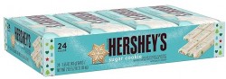 24-count HERSHEY'S Sugar Cookie White Creme with Cookie Pieces Candy Bars $11 at Amazon