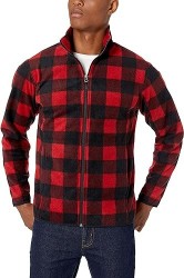 Amazon Essentials Men’s Full-Zip Fleece Jacket $8.90 at Amazon