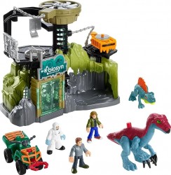  Fisher-Price Imaginext Jurassic World Dinosaur Lab Playset 