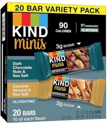 80-Count KIND Bar Minis Chewy Variety Pack 