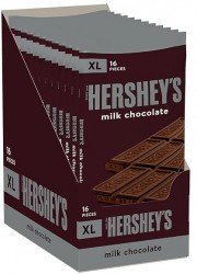 12-Count HERSHEY'S Milk Chocolate XL Candy Bars $15 at Amazon