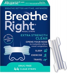 44-Count Breathe Right Extra Strength Nasal Strips $11 at Amazon