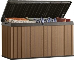 Keter Darwin 150 Gallon Resin Large Deck Box $145 at Amazon