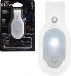 Clip Glow Rechargeable Portable Flashlight $17 at Amazon