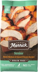 22lb Merrick Premium Grain Free Dry Senior Dog Food $38 at Amazon