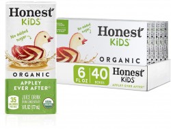 40-Ct Honest Kids Appley Ever After Organic Juice Drink (6oz boxes) $12 at Amazon