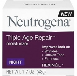 1.7oz Neutrogena Triple Age Repair Anti-Aging Night Facial Cream $12 at Amazon