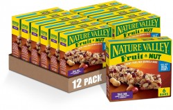 12-Pack 7.4oz Nature Valley Chewy Fruit and Nut Granola Bars $21 at Amazon