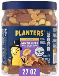 27-ounce jar Planters Mixed Nuts $9.48 at Amazon