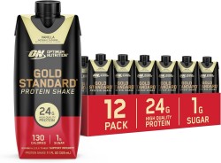 12-Count 11oz Optimum Nutrition Gold Standard Protein Shake 