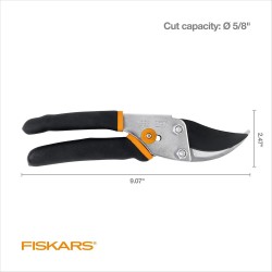 Fiskars 5/8" Steel Pruning Shears 