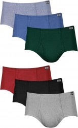 6-Pack Hanes Men's Underwear Briefs $14 at Amazon