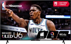  Hisense 85" Class U6 Series Mini-LED 4K UHD QLED Smart Google TV 
