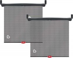 Munchkin Brica Sun Safety Car Window Roller Shade 2-Pack 