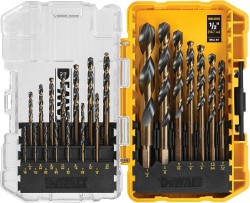 DeWalt 21-Piece Black Oxide Drill Bit Set 