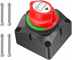 Nilight Battery Switch 12V-48V for Marine and Vehicles $13 at Amazon