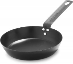 Merten & Storck Pre-Seasoned Carbon Steel 8" Frying Pan Skillet 