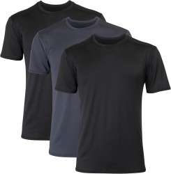 Hanes Men's Moves Breathable Mesh Back T-Shirt 3-Pack 